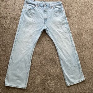 Levi's Men's Relaxed Fit Light Blue Jeans 36x29